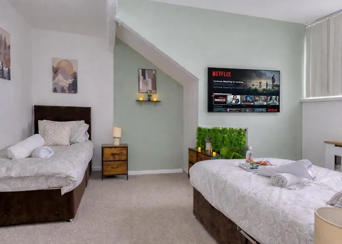 Διαμέρισμα Modern 2br Work-friendly Sleeps 8 Parking Included *